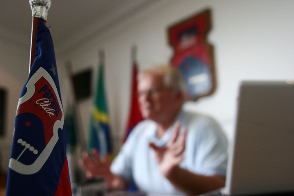 O presidente Rubens Bohlen foi ao Rio de Janeiro negociar a antecipação de receita para o Paraná. | Marcelo Andrade/ Gazeta do Povo