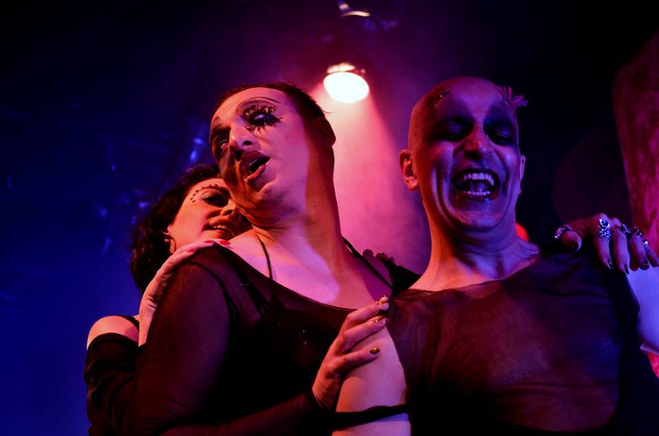 Cena do espetáculo “Amorexia”. | David D’ Visant/Divulgação