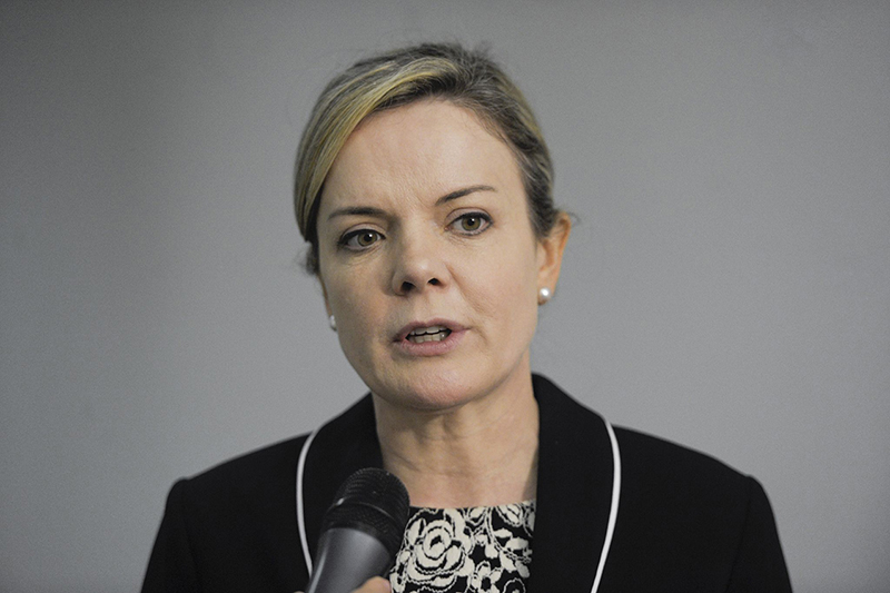 A senadora Gleisi Hoffman será a relatora da comissão | José Cruz / Agência Senado