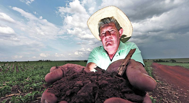 Eliseu Martins, no Sul paulista, mostra solo ainda seco | Albari Rosa /gazeta Do Povo