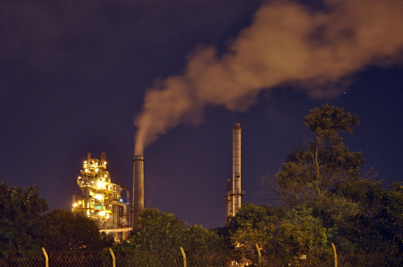 Vista da refinaria Repar, em Araucária: atual diretor de abastecimento da Petrobras é o novo envolvido nas suspeitas de corrupção | Felipe Rosa / AGP