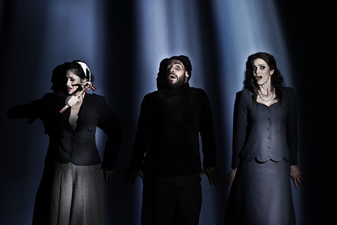 O elenco de Farol em Fúria, que tem texto do próprio diretor | 