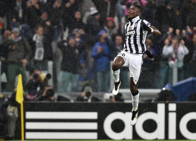 Pogba marcou o gol da vitória da Juventus sobre o Olympiakos | Alessandro di Marco / EFE