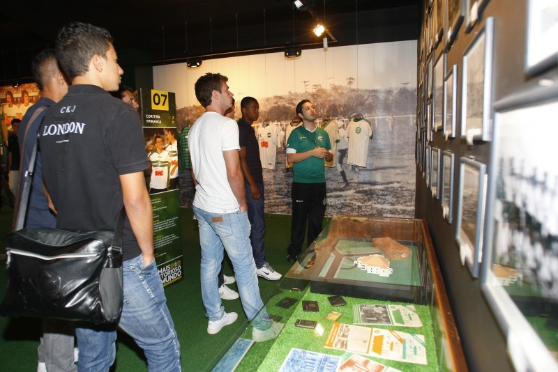 Memorial do Coritiba recebeu, em média, 700 visitantes por mês em 2013 | Aniele Nascimento / Gazeta do Povo