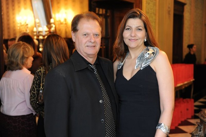 Luiz Gagliastri e Fernanda |