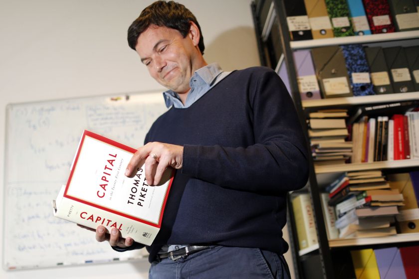 Thomas Piketty: obra é resultado de pesquisas feitas pelo economista francês e por um grupo de pesquisadores durante mais de dez anos. | Charles Platiau/Reuters