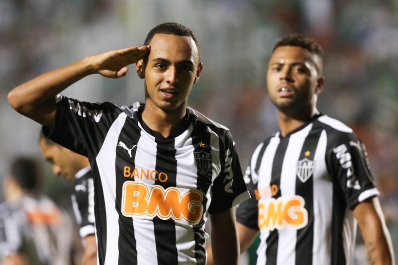 Dodô marcou um golaço no segundo tempo e garantiu a vitória do Galo | Folhapress