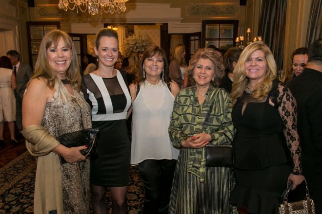 Lucia Stall, Fernanda Trevisi de Abreu, Marilda Weigert Braga, Beth Brotto e Suzel Kolanscki |