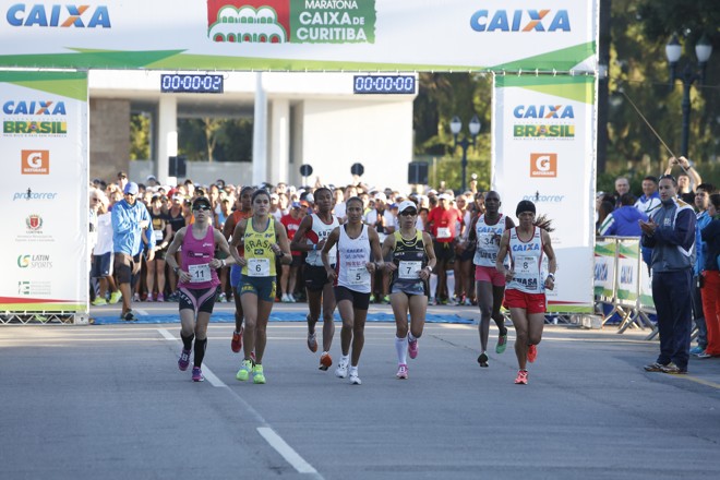 Começo da Maratona de Curitiba | 