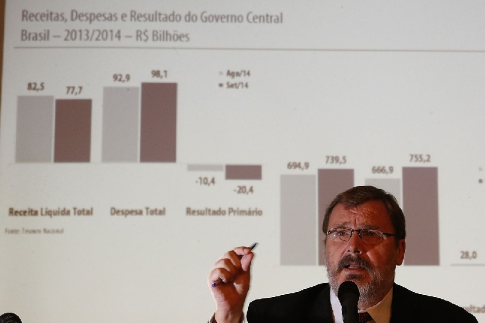 Arno Augustin, secretário do Tesouro Nacional: meta de superávit fora do alcance | Dida Sampaio/Estadão Conteúdo