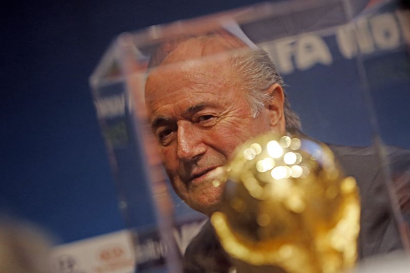 Joseph Blatter, presidente da Fifa, disse que a possibilidade de a Copa de 2022 sair do Catar é apenas intriga da imprensa. | Albari Rosa/ Gazeta do Povo