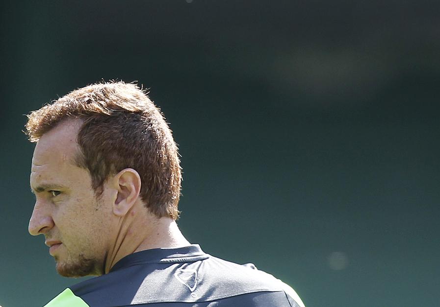Zé Love volta de suspensão e formará a dupla de ataque do Coxa com Joel na partida deste domingo contra o Bahia. | Jonathan Campos/ Gazeta do Povo