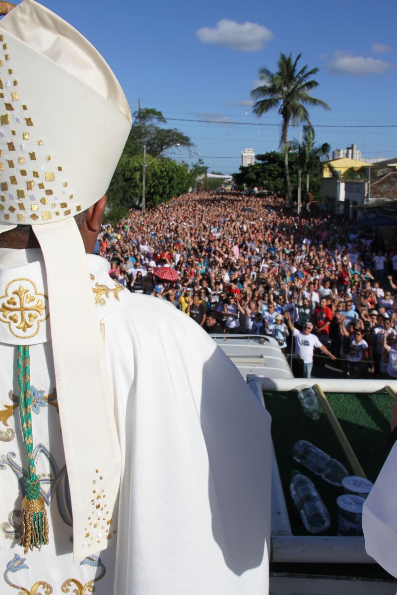 Procissão do Rocio bateu o recorde de romeiros neste ano em Paranaguá | Oswaldo Eustáquio / Gazeta do povo