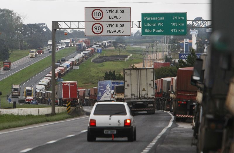 A BR-116, que corta o Sul, o Sudeste e o Nordeste, é a rodovia com mais pontos vulneráveis à exploração | Daniel Castellano / AGP