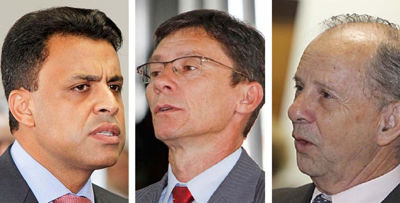 Pastor Valdemir, Pedro Paulo e Aílton Araújo são os três prováveis candidatos por enquanto | Antonio More/ Gazeta do Povo ; Antonio More/ Gazeta do Povo ; Albari Rosa/ Gazeta do Povo