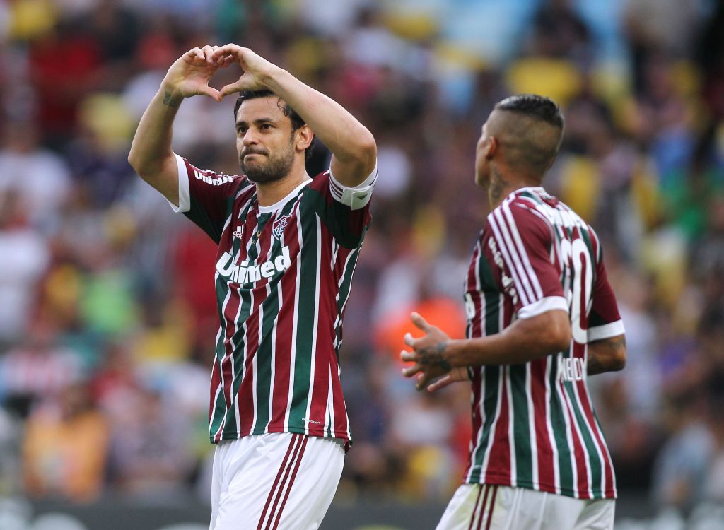 Fred fez dois gols e assumiu a artilharia do Brasileiro. | Matheus Andrade/ Photocamera