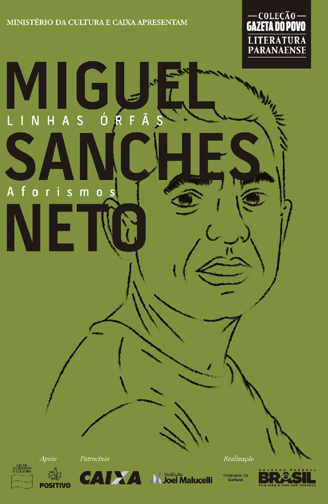Linhas Órfãs:A obra do escritor, ensaísta, poeta e crítico literário Miguel Sanches Neto abre o projeto. A ficção é baseada em uma experiência de diálogo nas redes sociais que resultou em literatura. Trata das relações virtuais e da necessidade de