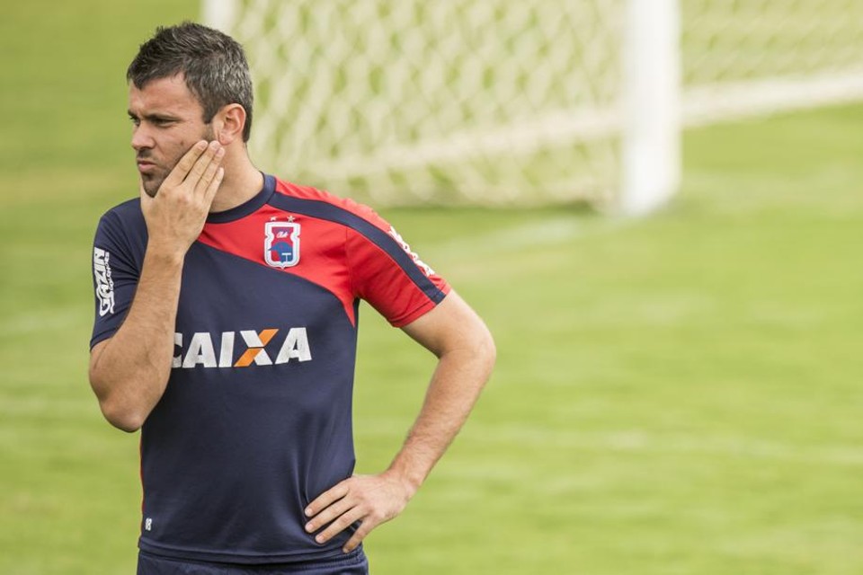 Giancarlo desabafou após o jogo contra o Bragantino | Marcelo Andrade/ Gazeta do Povo