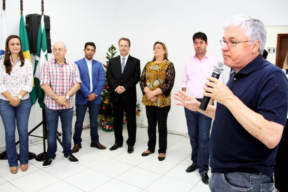 Governador em exercício, deputado estadual Valdir Rossoni, participa da solenidade de inauguração da Agência do Trabalhador de Foz do Iguaçu nessa quarta-feira | Agência de Notícias do Paraná / Divulgação