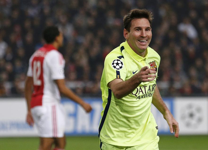 Messi se igualou a Raúl como maior artilheiro da Liga dos Campeões | Reuters