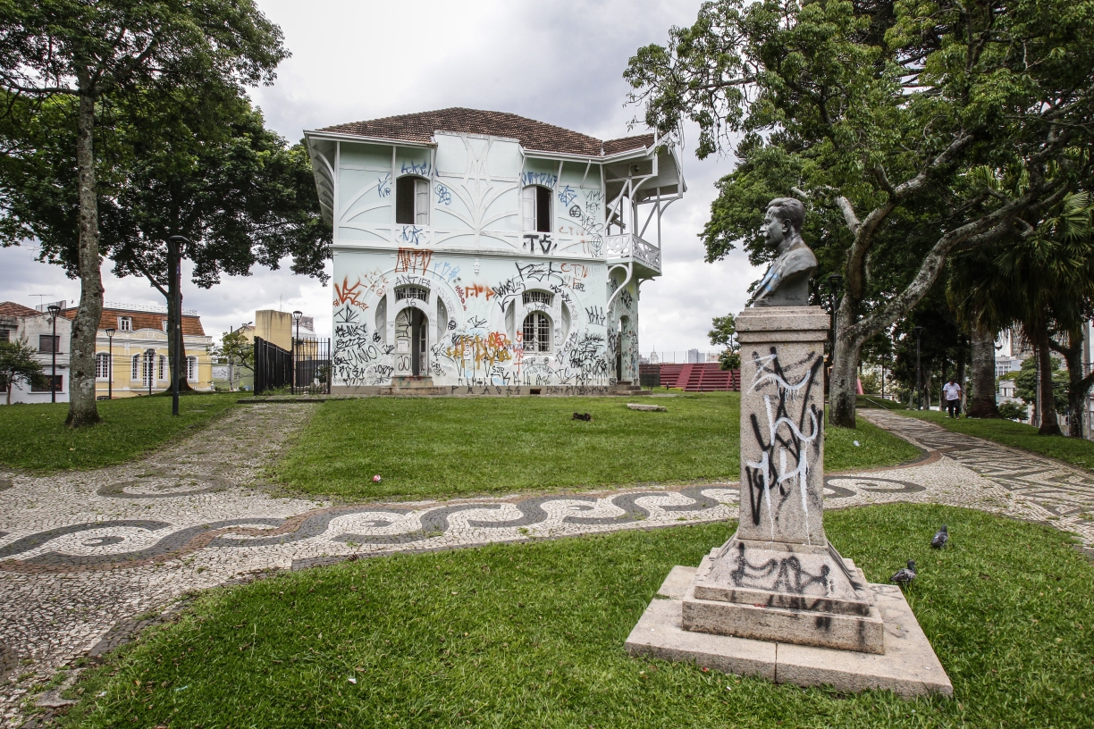 Prédio foi tombado pelo Patrimônio Cultural do Paraná em 1966 | Daniel Castellano/Agência de Notícias Gazeta do Povo