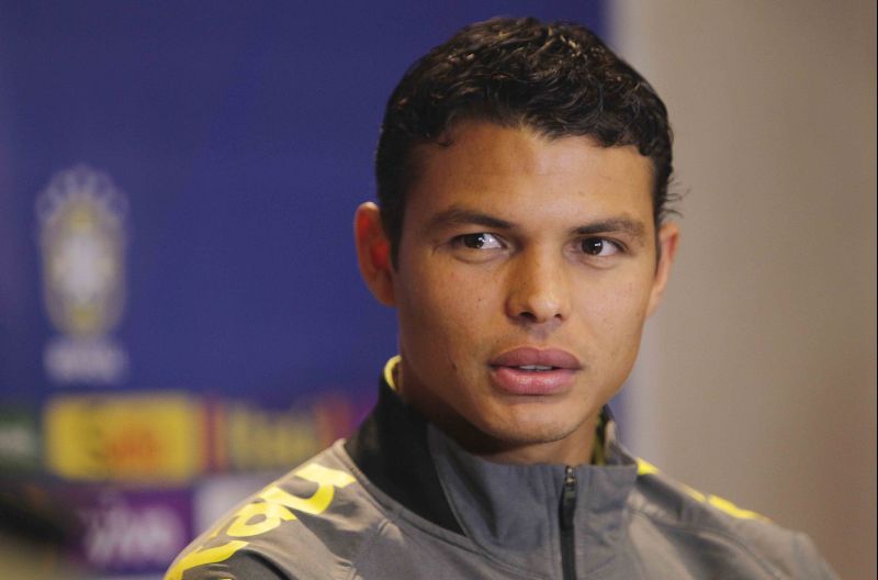 Thiago Silva foi pivô da polêmica em que o presidente Marin tentou por panos quentes. | Rafael Ribeiro/ CBF