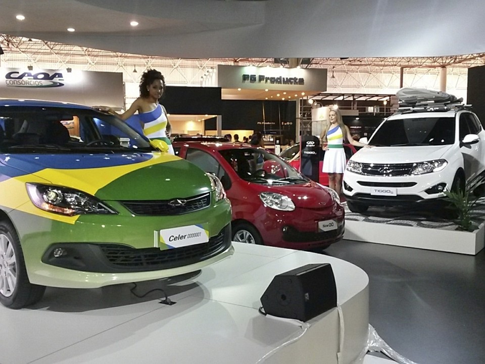 Pacotão da Chery: novas gerações do Celer e QQ e o futuro Tiggo 5, que desembarca em 2015 | Renyere Trovão/Gazeta do Povo
