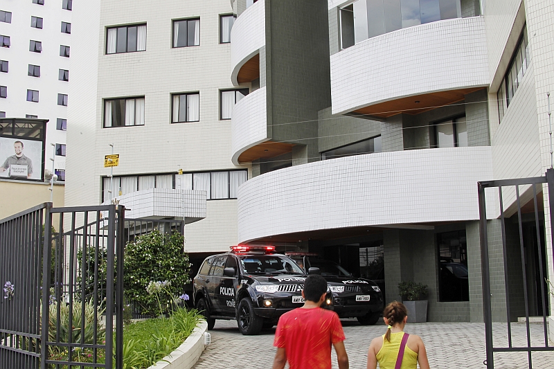 Criminoso não foi pego apesar da ação policial durante a tarde | Antônio More / Agência de Notícias Gazeta do Povo