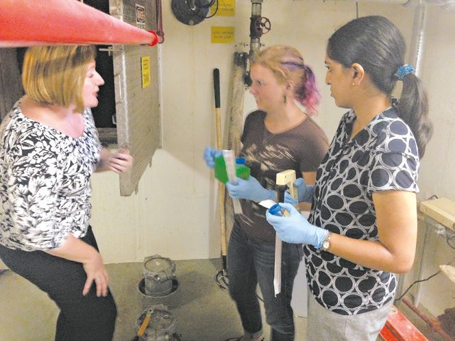 Jane M. Carlton, à esq., e seus alunos analisam o esgoto de Nova York a fim de descobrir tendências de doenças infecciosas | Joshua A. Krisch