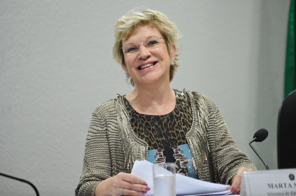 Marta Suplicy, ministra | Fabio Rodrigues / Pozzebom - ABr