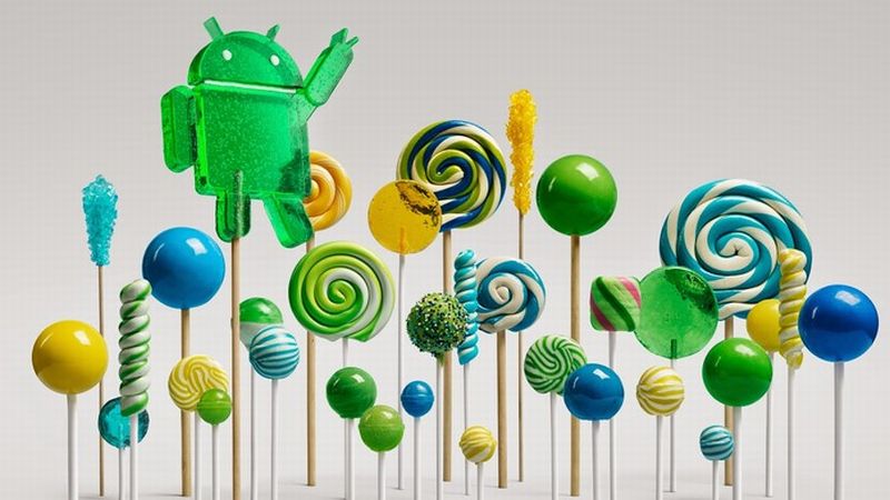 A versão 5.0 está sendo chamada de Android Lollipop (pirulito, em inglês), seguindo o costume da marca de dar nomes de doces às novas versões do sistema | Divulgação.