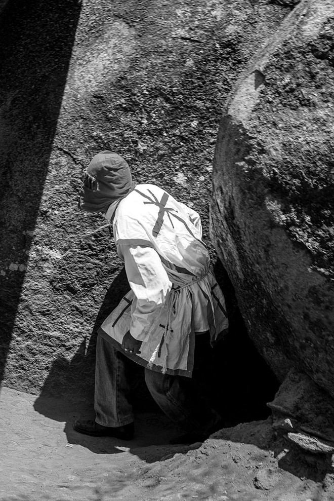 Penitente, no caminho da romaria |