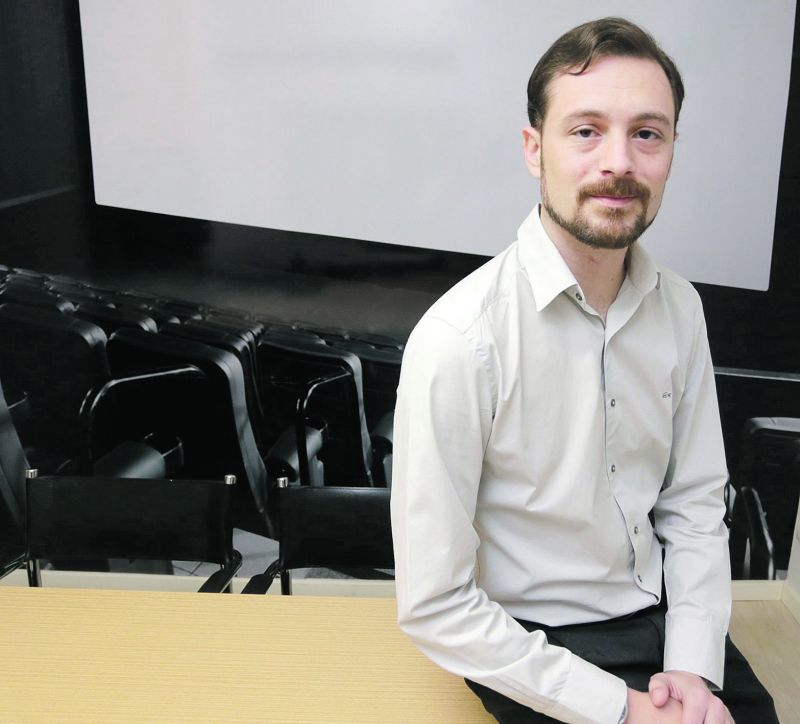 Após muita pesquisa, Lenhart deixou empresa em Minas Gerais e se mudou para Maringá, onde é diretor do Cinesystem | Ivan Amorin/Gazeta do Povo