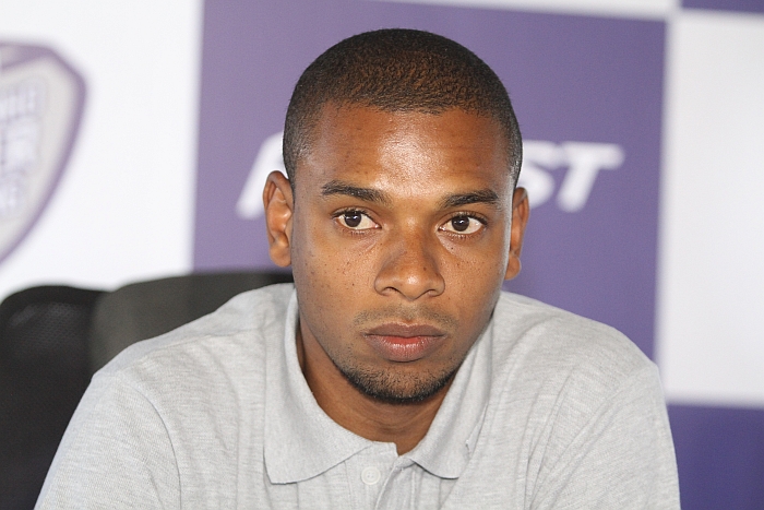 "Eu nem falei direito com ela", disse Fernandinho em referência aos encontros com a psicóloga Regina Brandão durante a Copa do Mundo. | Gilberto Abelha / Agência de Notícias Gazeta do Povo