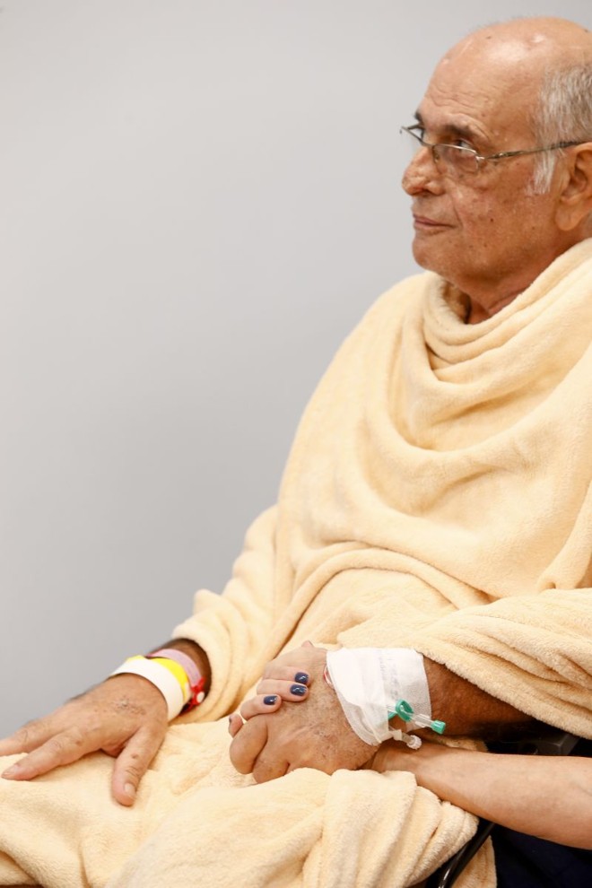 Carlo Marucco realiza o sonho de participar do casamento do filho |