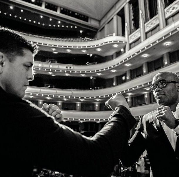 Nick Diaz e Anderson Silva clicados por Dana White: retorno após 13 meses. | Reprodução/ Instagram