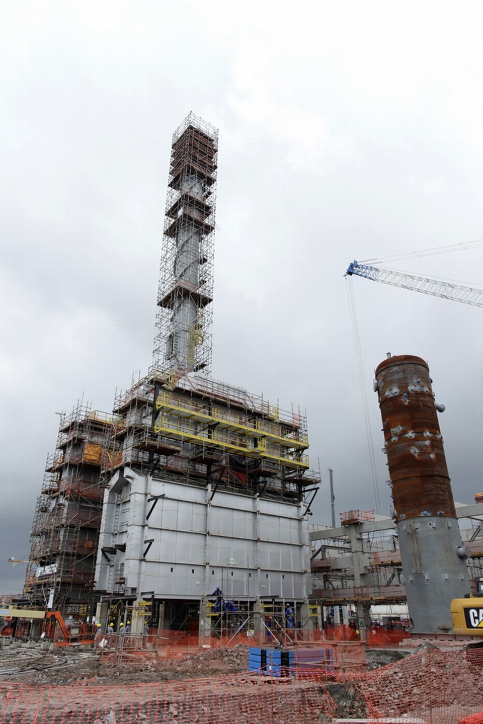 Refinaria Abreu e Lima, da Petrobras, em Pernambuco: obra faz parte do PAC-2, do governo federal | Divulgação/Petrobras