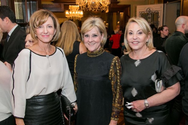 Rosarinho Amaral, Silvia Camargo e Cristina Giglio |