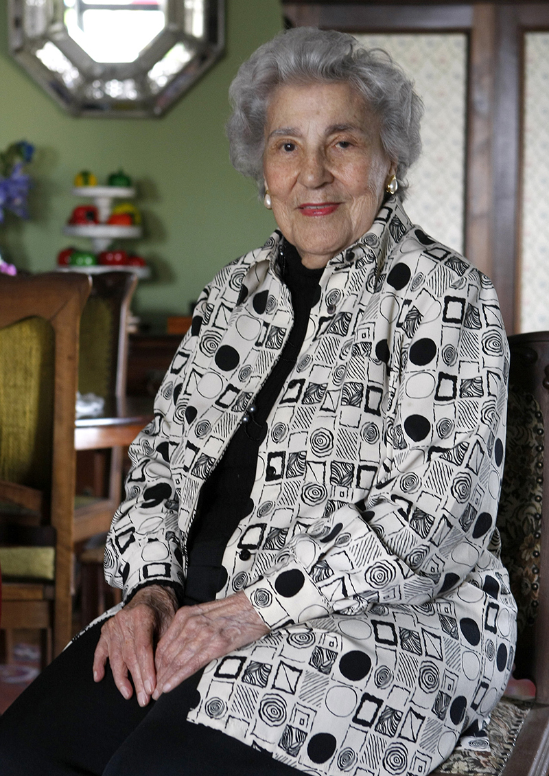 Flora no apartamento da Osório: viveu para contar | Rodolfo Bührer/Arquivo/Gazeta do Povo