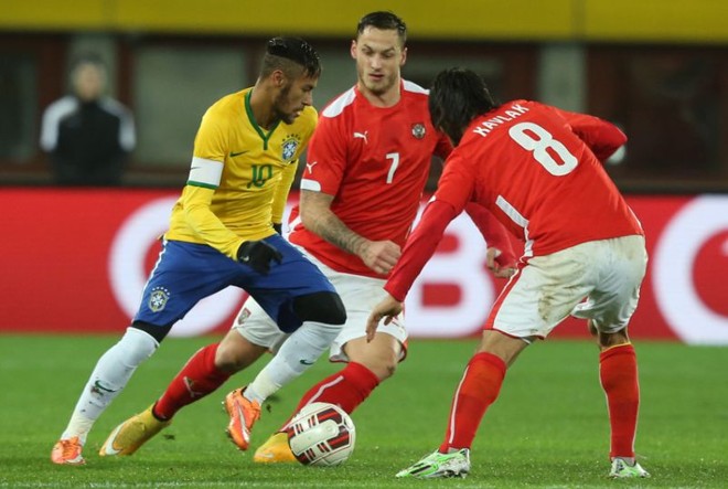 Neymar comanda a seleção diante da Áustria | 