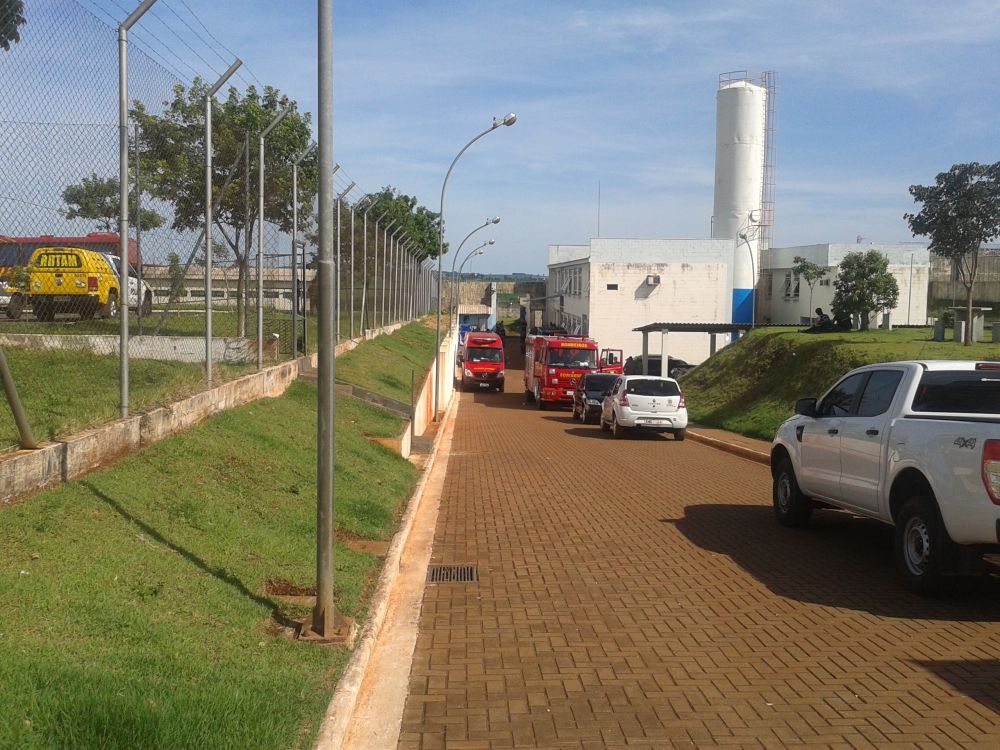 Equipes da PM negociam com o fim do motim com os presos rebelados | Divulgação/Sindarspen