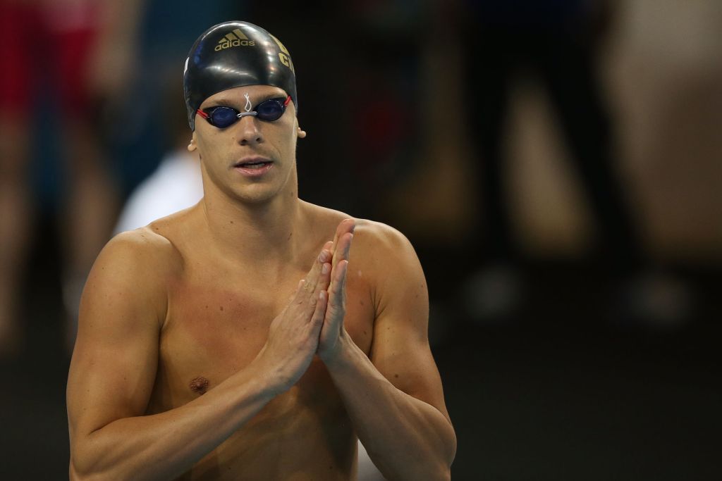 Cesar Cielo volta à piscina ainda nesta quinta-feira para a semifinal. | Satiro Sodré/ CBDA