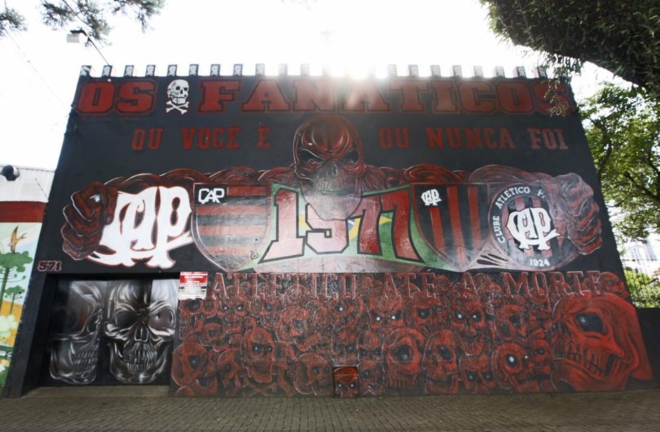 Sede da torcida organizada Os Fanáticos | Hugo Harada / Gazeta do Povo