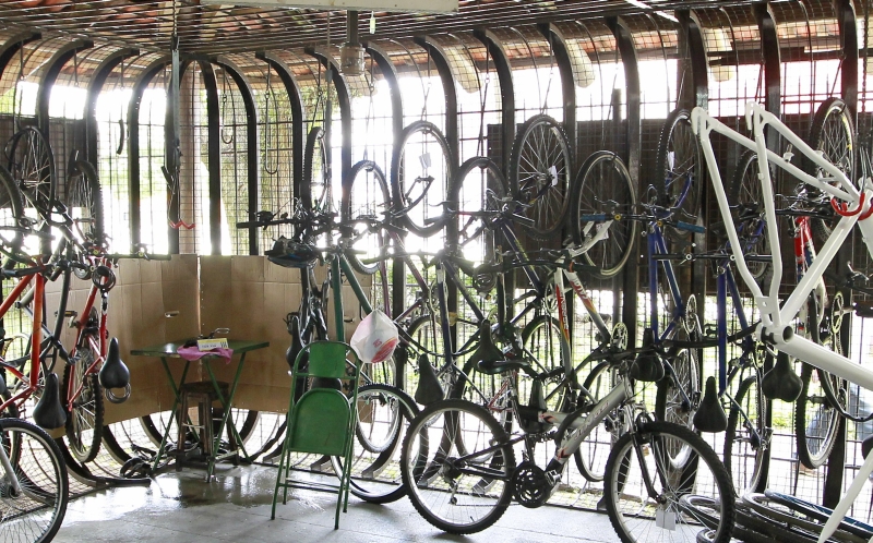 Londrina tem cerca de dez estacionamentos para bikes, mas é preciso dobrar a quantidade | Roberto Custódio/Jornal de Londrina