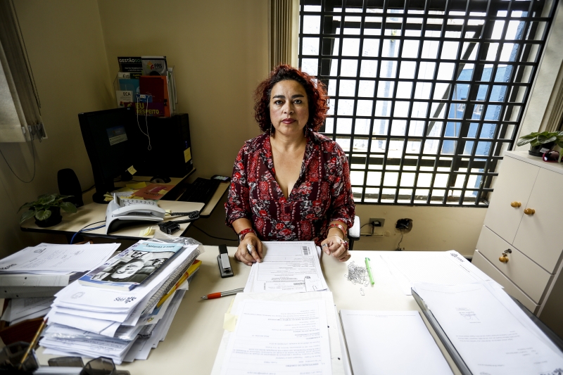 Daraci Rosa dos Santos, presidente do Comtiba: debates sobre nova ordem dos conselhos tutelares mobiliza setor da infância | Henry Milléo/Gazeta do Povo