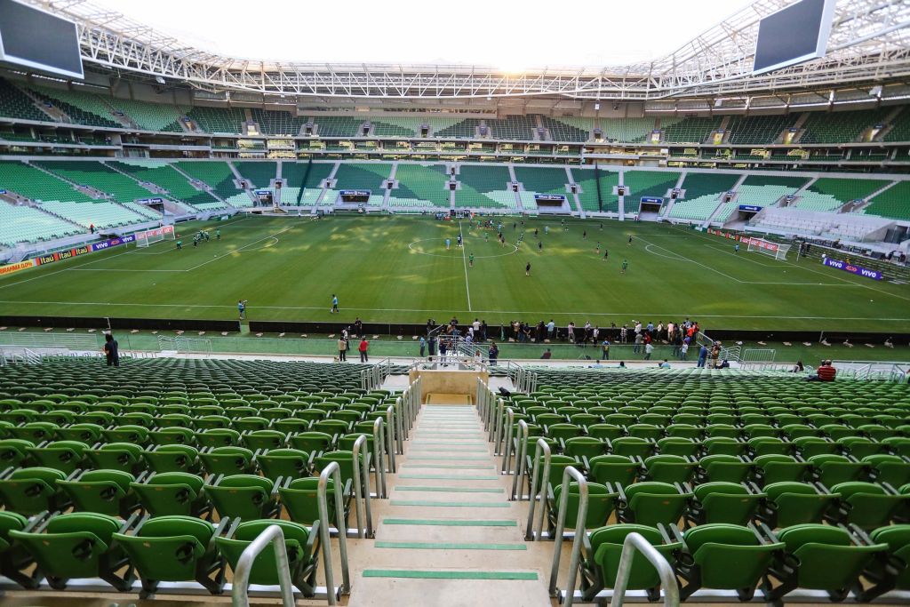 O Allianz Parque terá apenas palmeirenses na arquibancada neste domingo. | André Lucas/ Futura Press/ Folhapress