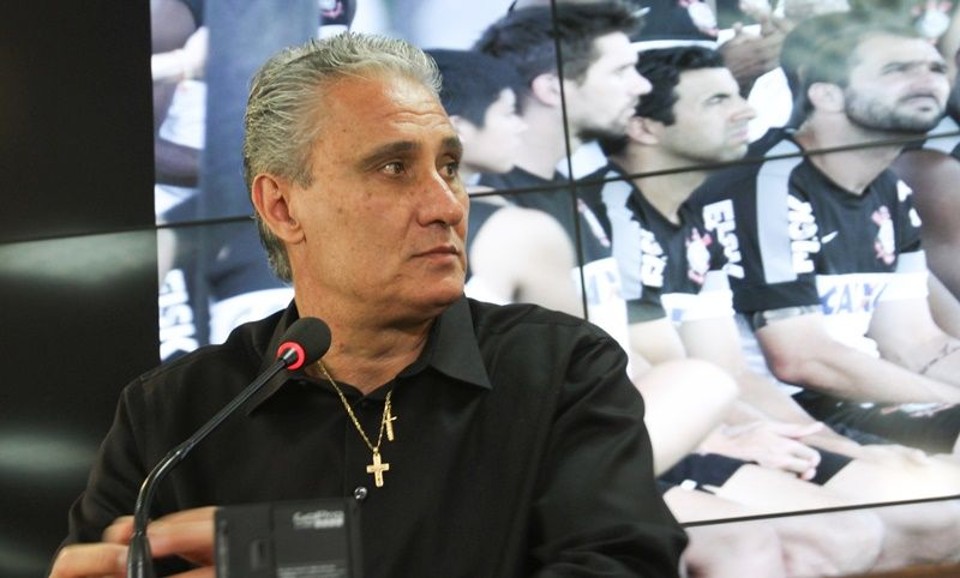 Tite volta ao Corinthians após um ano de período sabático para estudar futebol. | Marcelo D´ Sants/Frame/Folhapress