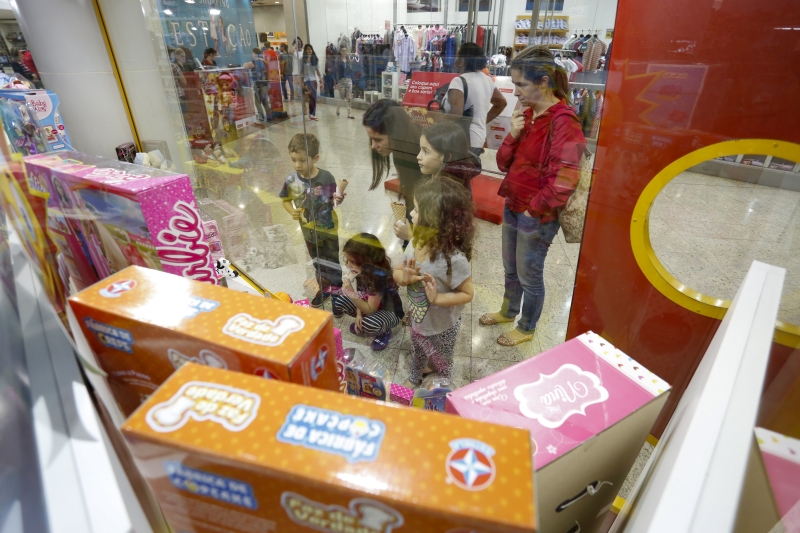 Unidade da Ri Happy no Estação: vendas devem ficar pela metade do projetado pela empresa | Henry Milléo/Gazeta do Povo