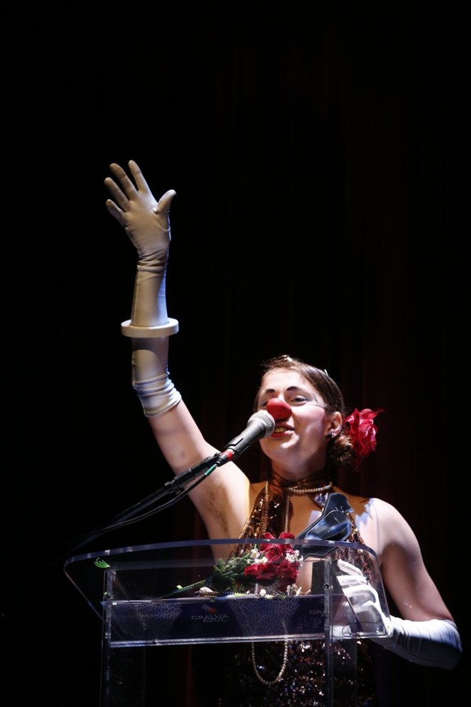 Má Ribeiro ganhou o prêmio de melhor atriz |