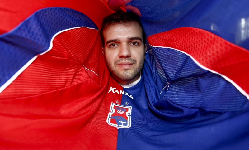 André Luiz Fuhrmann completa 25 anos no dia 19 de dezembro, data do aniversário paranista: frustração com o atual momento do time do coração | Hugo Harada/Gazeta do Povo
